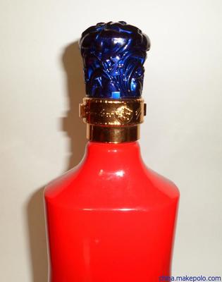 郓城酒厂高白料玻璃酒瓶彩色喷涂瓶可定制 1斤装 玻璃白酒瓶