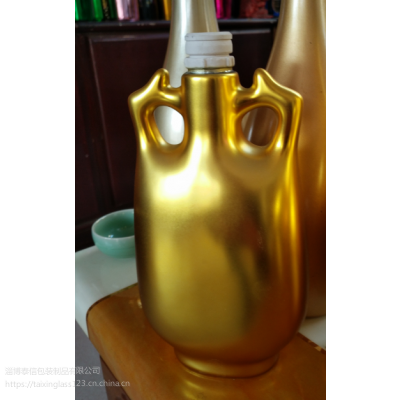 酒瓶烤花喷涂泰信牌